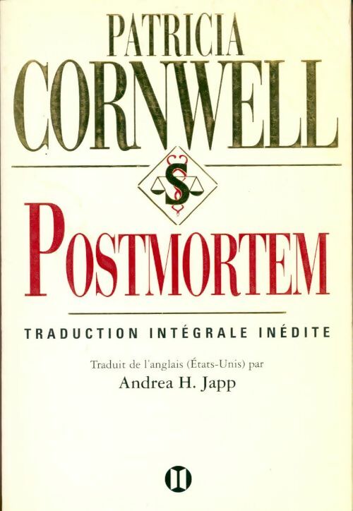Postmortem - Patricia Daniels Cornwell - Livre