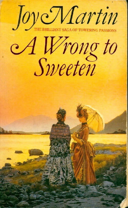 A wrong to sweeten - joy Martin - Livre