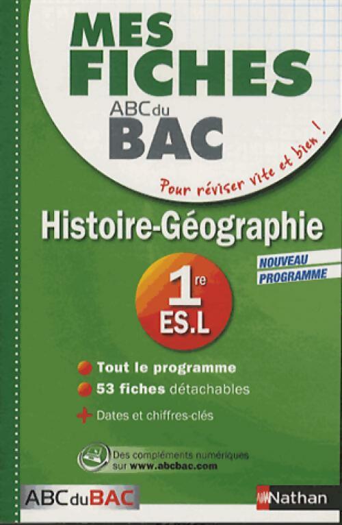 Histoire-Géographie 1res ES, L - Florian Louis - Livre