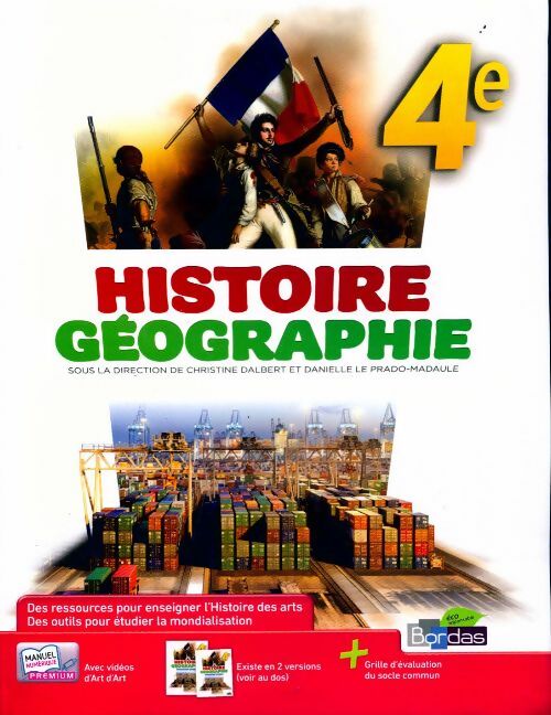 Histoire-géographie 4e - Christine Dalbert - Livre