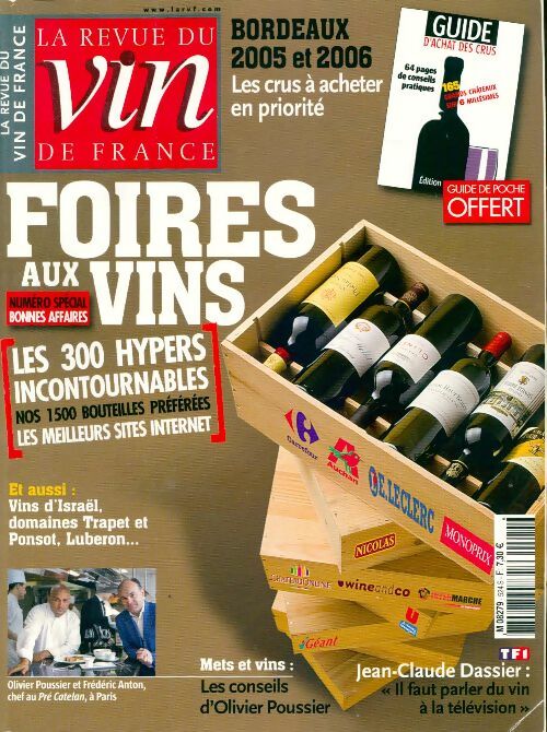 La revue du vin de France n°524 : Foires aux vins 2005 - Collectif - Livre