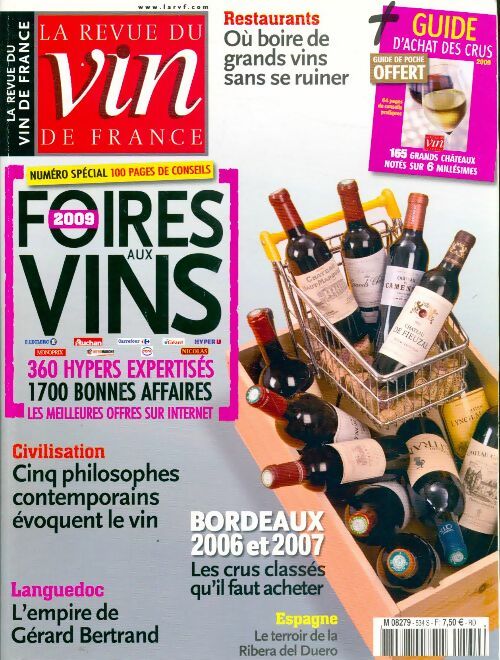 La revue du vin de France n°534 : Foire aux vins 2009 - Collectif - Livre