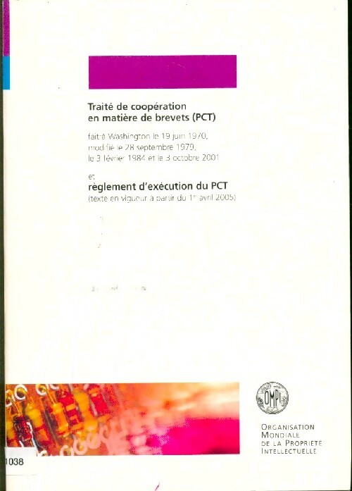 Traité de coopération en matière de brevets - Collectif - Livre