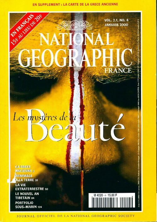 National Geographic n°4 : Les mystères de la beauté - Collectif - Livre