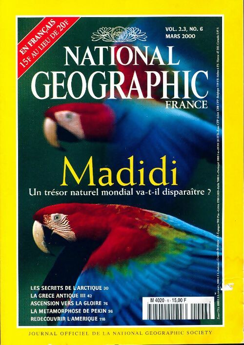 National Geographic n°6 : Madidi - Collectif - Livre