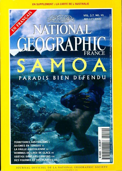 National Geographic n°10 : Samoa - Collectif - Livre
