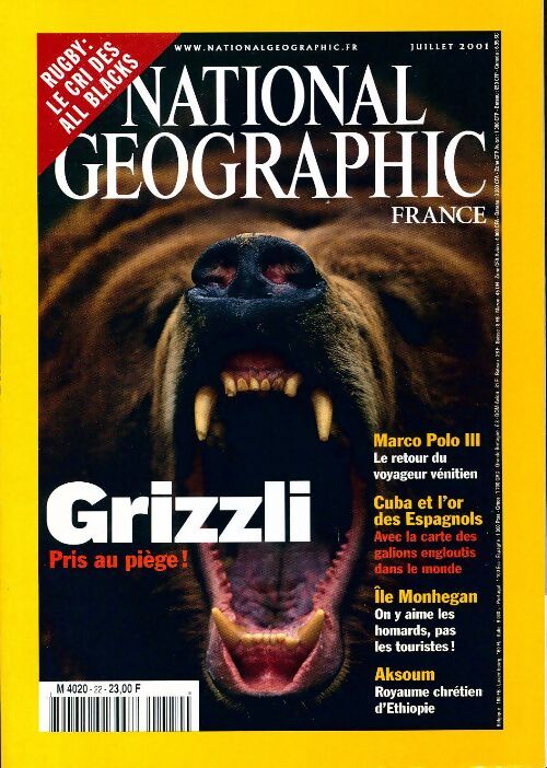 National Geographic n°22 : Grizzli - Collectif - Livre