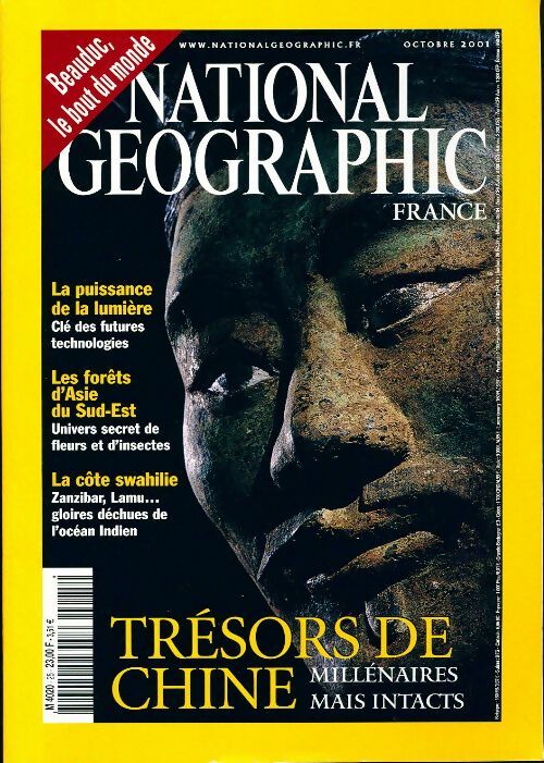 National Geographic n°25 : Trésors de Chine - Collectif - Livre