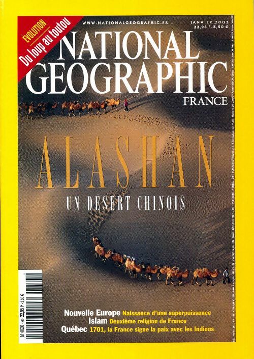 National Geographic n°28 : Alashan, un désert chinois - Collectif - Livre