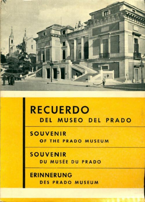 Souvenir du musée du Prado - Collectif - Livre