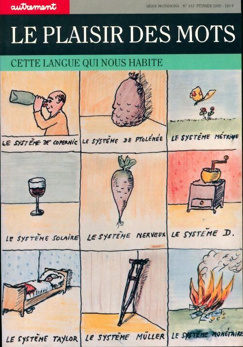 Le plaisir des mots - Gérald Cahen - Livre