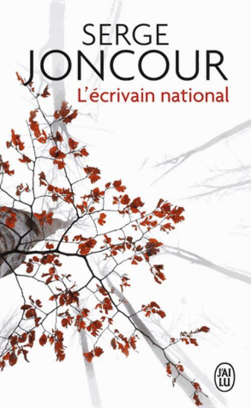 L'écrivain national - Serge Joncour - Livre