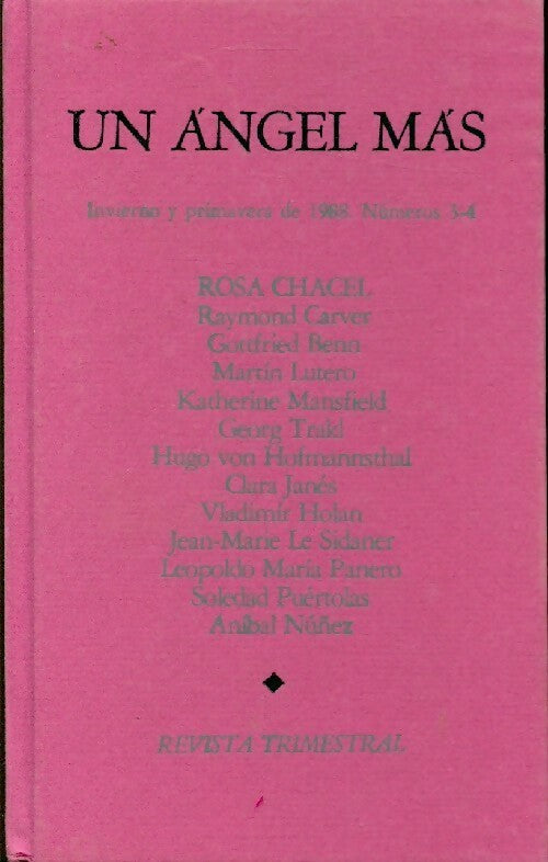 Un angel mas n°3-4 - Collectif - Livre