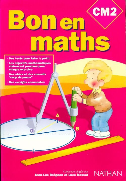 Bon en math CM2 - Jean-Joël Brégeon - Livre