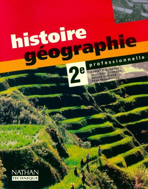 Histoire-géographie, 2e professionnelle - Jean-Paul Crampon - Livre
