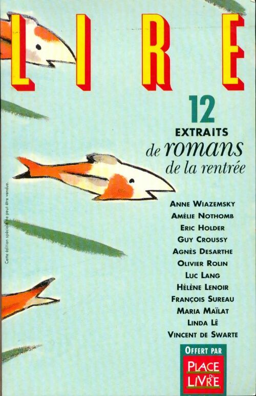 12 romans de la rentrée - Collectif - Livre