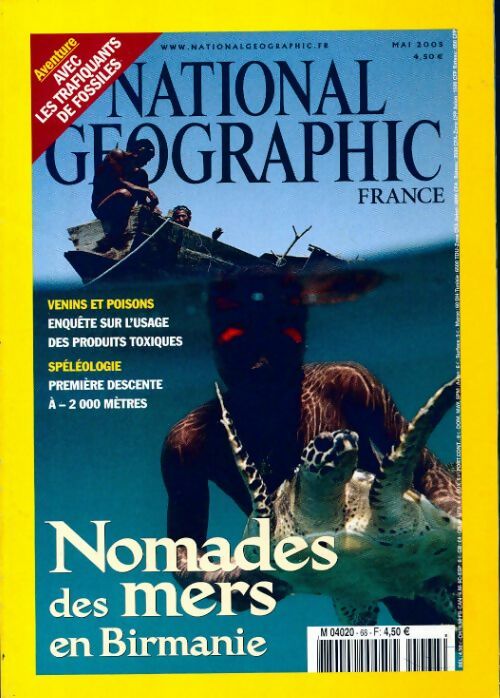 National Geographic n°68 : Nomades en mer de Birmanie - Collectif - Livre