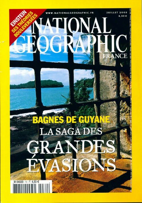 National Geographic n°70 : La saga des grandes évasions - Collectif - Livre