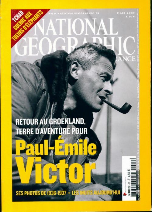 National Geographic n°90 : Paul-Emile Victor - Collectif - Livre
