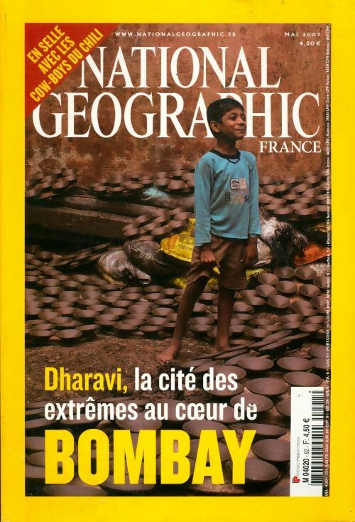National Geographic n°92 : Dharavi, la cité des extrêmes au coeur de Bombay - Collectif - Livre