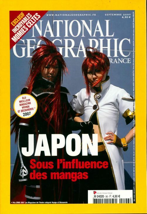 National Geographic n°96 : Japon, sous l'influence des mangas - Collectif - Livre