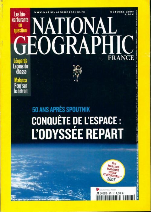 National Geographic n°97 : Conquête de l'espace, l'odyssée repart - Collectif - Livre