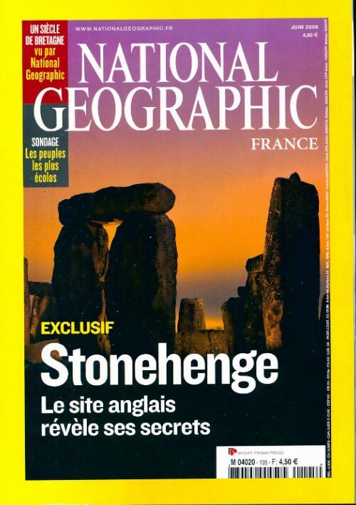 National Geographic n°105 : Stonehenge - Collectif - Livre