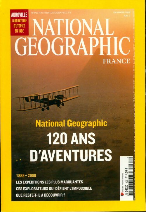 National Geographic n°109 : 120 ans d'aventures - Collectif - Livre
