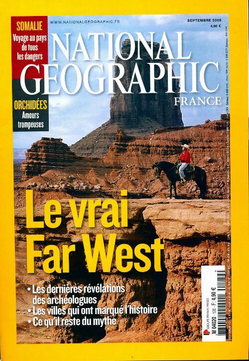 National Geographic n°120 : Le vrai Far West - Collectif - Livre