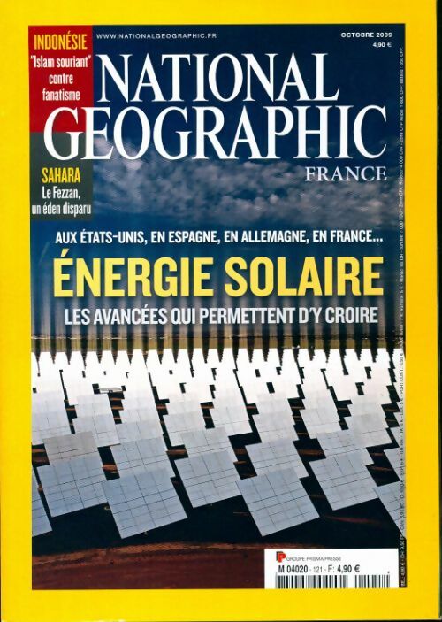 National Geographic n°121 : Energie solaire - Collectif - Livre