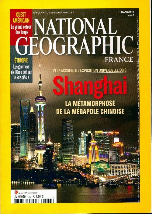 National Geographic n°126 : Shanghai - Collectif - Livre