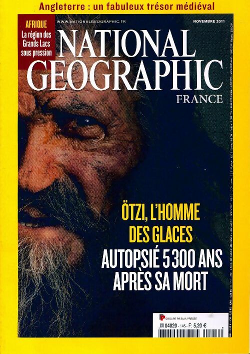 National Geographic n°146 : Ötzi, l'homme des glaces - Collectif - Livre