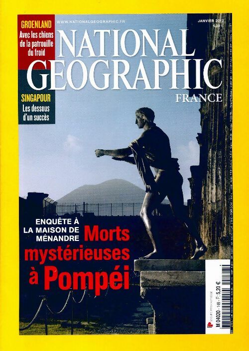 National Geographic n°148 : Morts mystérieuses à Pompéi - Collectif - Livre