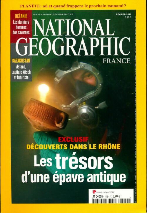 National Geographic n°149 : Les trésors d'une épave antique - Collectif - Livre