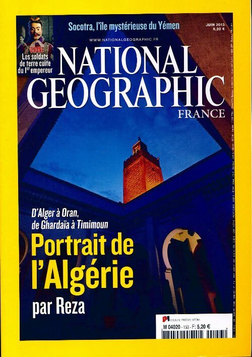 National Geographic n°153 : Portrait de l'Algérie - Collectif - Livre