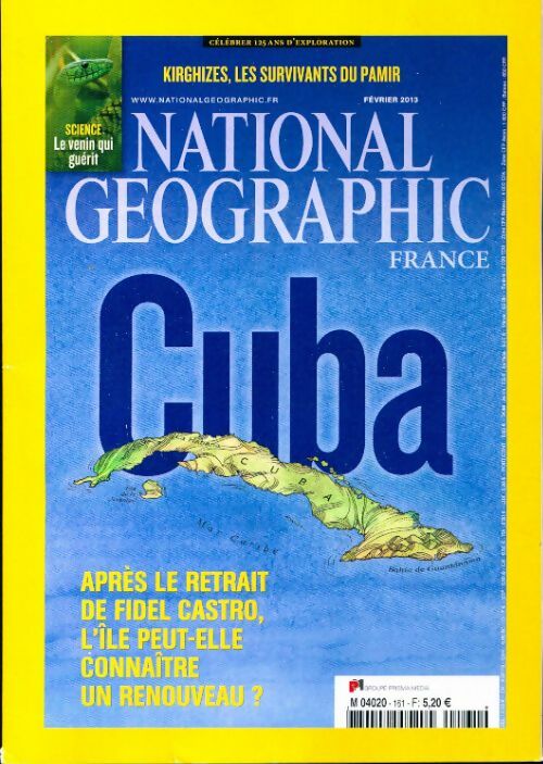 National Geographic n°161 : Cuba - Collectif - Livre