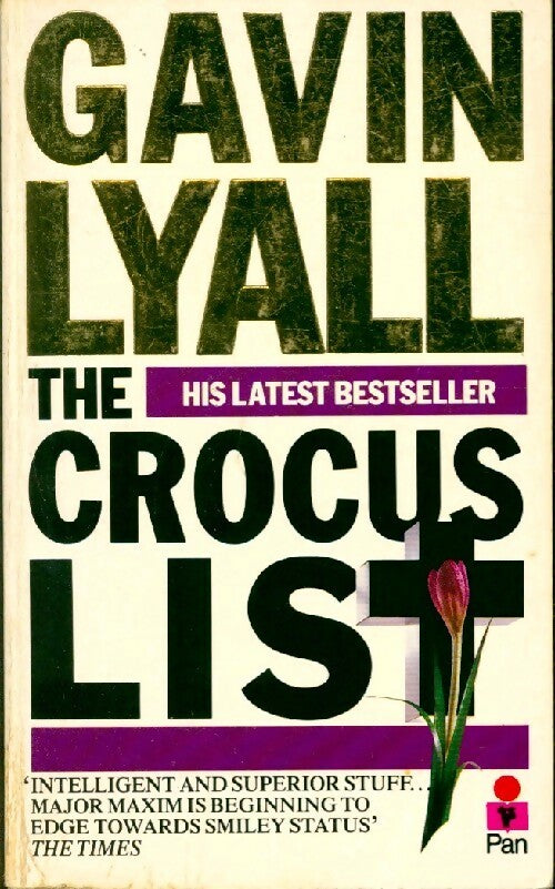 The crocus list - Gavin Lyall - Livre
