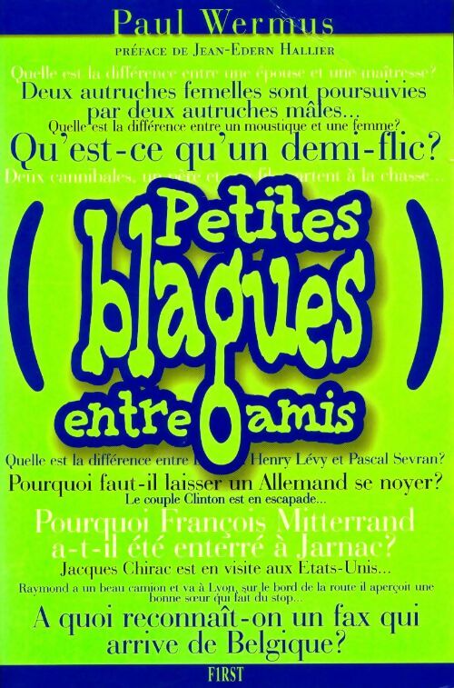 Petites blagues entre amis - Paul Wermus - Livre