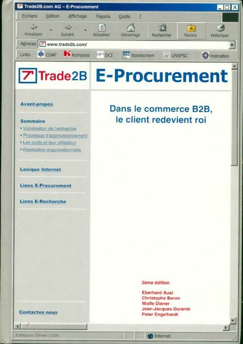 E-procurement - Eberhard Aust - Livre