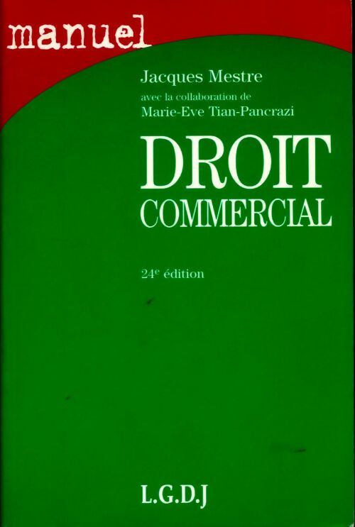Droit commercial - Collectif - Livre