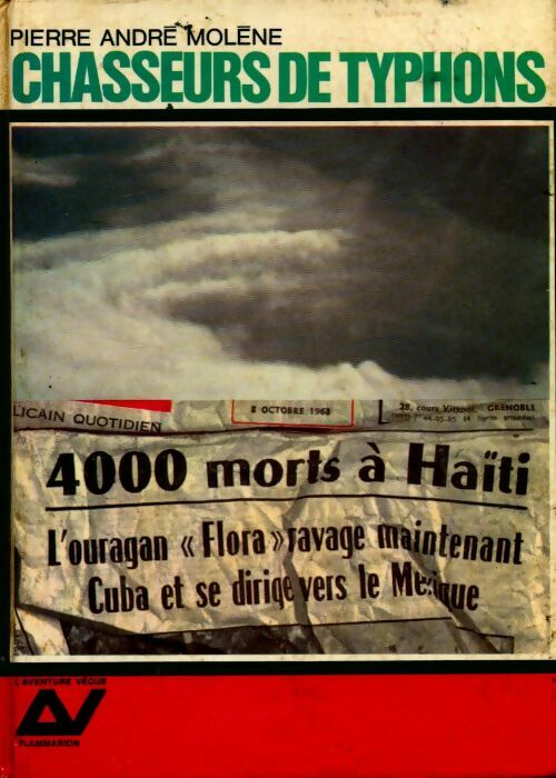Chasseurs de typhons - Pierre-André Molène - Livre