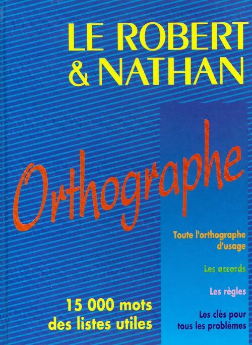 Orthographe - Collectif - Livre