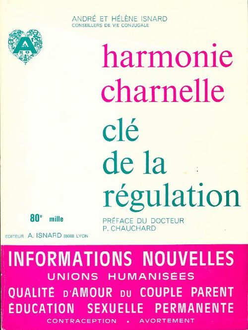 Harmonie charnelle. Clé de la régulation - Hélène Isnard - Livre