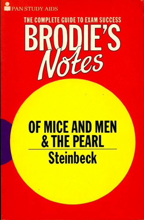 Of mice and men & the pearl - Steinbeck - Graham Handley - Livre