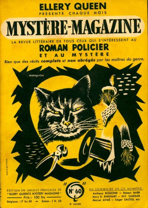 Mystère magazine n°60 - Collectif - Livre