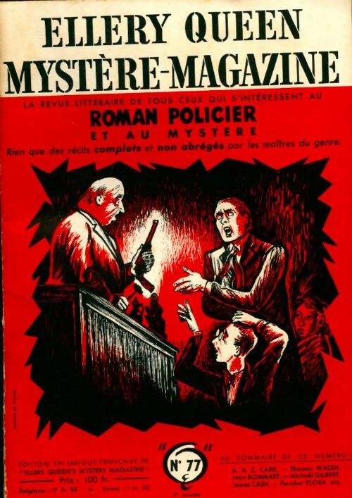Mystère magazine n°77 - Collectif - Livre