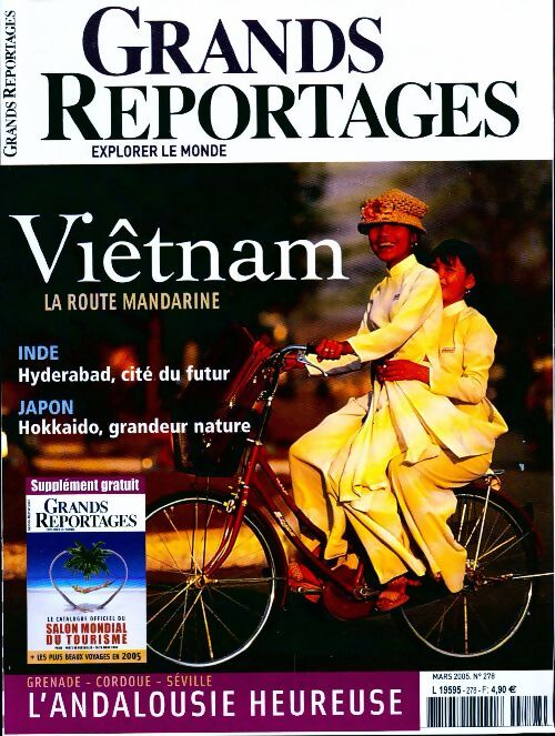 Grands reportages n°278 : Viêtnam, la route mandarine - Collectif - Livre