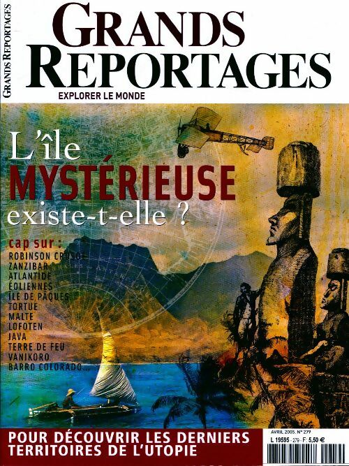 Grands reportages n°279 : L'île mystérieuse existe-t-elle ? - Collectif - Livre