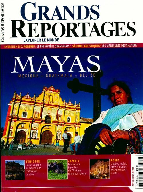Grands reportages n°301 : Mayas - Collectif - Livre
