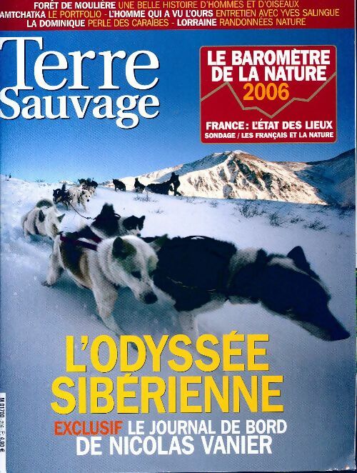 Terre sauvage n°216 : L'odyssée sibérienne - Collectif - Livre